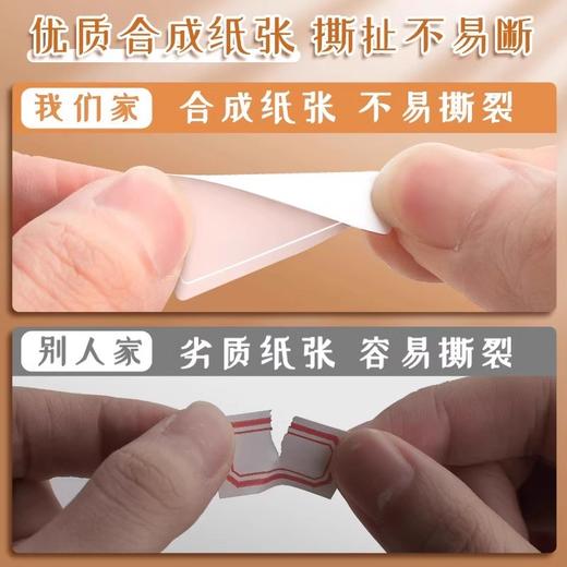 彩色不干胶防水标签贴纸自粘口取纸手写名字贴姓名贴日期食物标识 商品图3