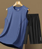 【买上衣送裤子！2025新品！男士冰丝运动两件套！】冰丝休闲运动套装男士夏季2024新款跑步健身背心短裤搭配两件套装-24XH029 商品缩略图0