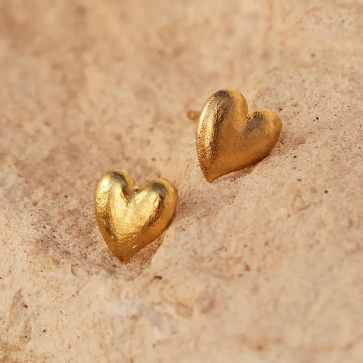 北京仓｜Agapee-CORÀ-心形 耳钉［法国设计师］ 商品图2