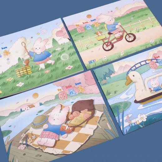 青壹坊/苏铁时光A4图画本（图案随机） 商品图0