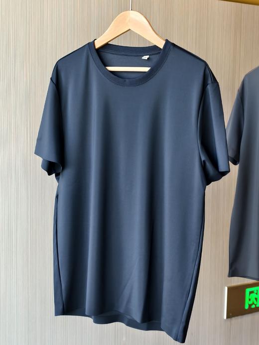 王炸高品质男士罗蒙桑蚕丝净版圆领T恤 商品图11