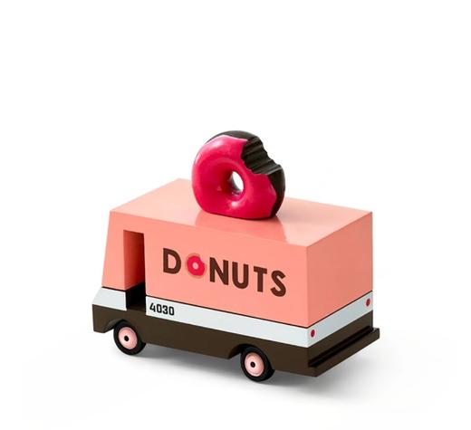 CandyCar木质手工小车--美食系列甜甜圈餐车 商品图1