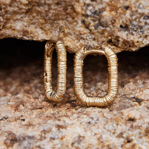 在途4周到｜Agapee-LECCO-金属丝 矩形 耳环［法国设计师］ 商品图2