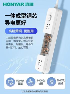 【ZK】鸿雁 10米插排