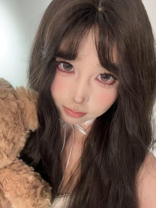 <日抛大直径>Tiny natch-桃子甜酒 粉14.5mm【日抛 0-1000度 含525/575】 商品图4