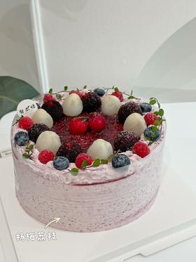 杨梅蛋糕\杨梅荔枝蛋糕