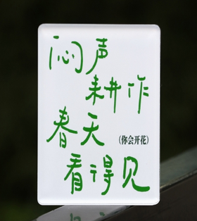 焦野绿冰箱贴【你会开花】