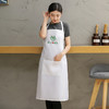 挂式款 围裙 面坊卖面做面围裙 挂式款式 围裙 LOGO和文字为刺绣工艺 商品缩略图5