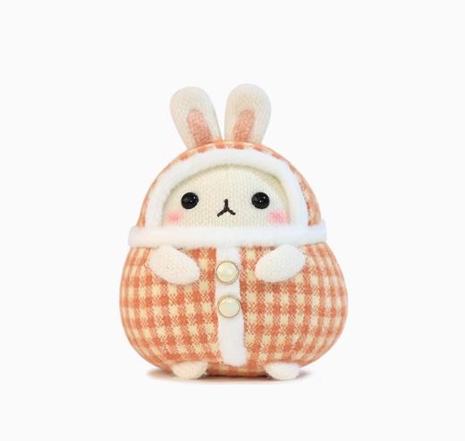 小熊汉斯格子圆球兔桔-S 商品图0