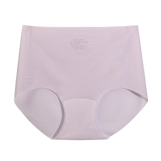 雀说 【5条】薄透舒爽高腰内裤纯棉裆收腹提臀三角裤8712 商品图8