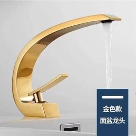 5402弯天鹅单孔-金色