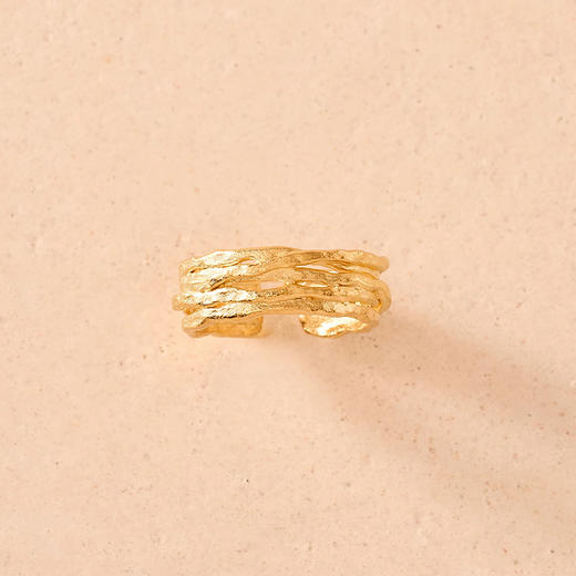 在途4周到｜Agapee-CORAL-纹理 珊瑚 戒指［法国设计师］ 商品图1