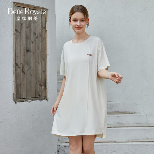 皇家丽美女士家居套头裙天丝棉材质舒适透气优雅连衣裙JJQ92526 商品图2