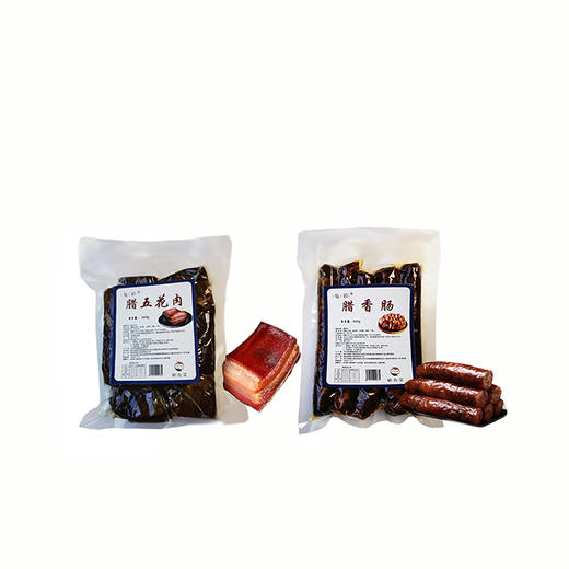 湖北巴东 施彩 腊肉组合 2kg 商品图4