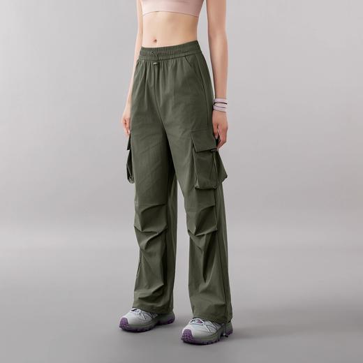 跃牌【美西西系列】美式工装裤2025夏季新款高腰显瘦阔腿休闲登山速干薄款健身长裤女CK-9938 商品图0