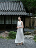 盛唐牡丹| 重缎真丝盘银绣女长裙(售完不补） 商品缩略图5