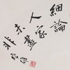 方楚雄《反观自己难全是,细论人家未尽非》书法原作33*66CM手写书法作品 商品缩略图2
