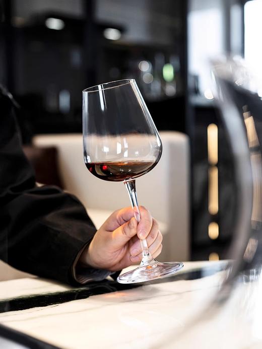 捷克BOHEMIA进口水晶玻璃 红酒杯家用葡萄酒杯高档创意高脚杯套装波西米亚爱德雅红酒杯450ml （6只装） 商品图4