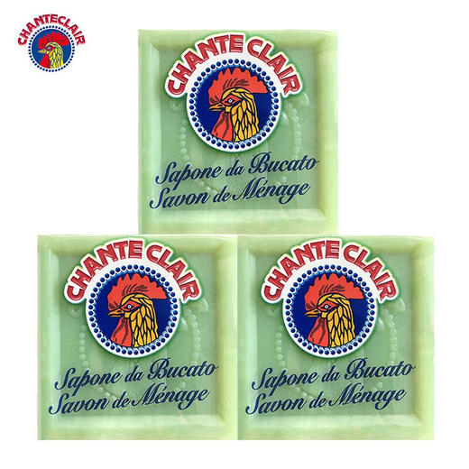 【1件包邮】大公鸡管家植物洗衣皂300g*3块/118124 植萃洁衣柔和去渍 新疆西藏港澳台不发货 商品图0