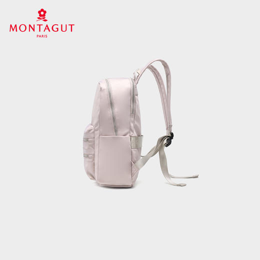 梦特娇中性新款织物布材质大容量书包通勤双肩包时尚背囊旅行背包 商品图4