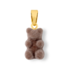 北京仓｜CRYSTAL HAZE-Velvet Nostalgia Bear-classic-咖色小熊 吊坠（金色环扣）［挪威设计师］ 商品缩略图0