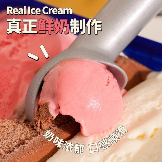 【中欧班列精选】tiptop新西兰进口冰淇淋网红大桶装三色冰激凌香草雪糕甜品冷饮 商品图1