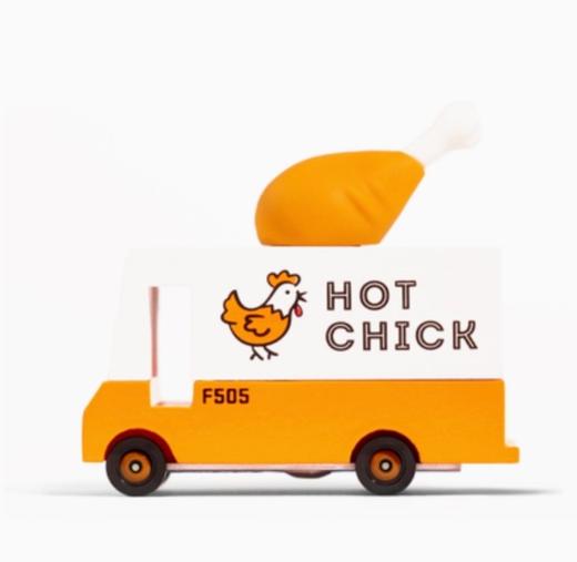 CandyCar木质手工小车--美食系列炸鸡餐车 商品图0