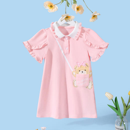 【90-140】【精典泰迪】女童夏款连衣裙 商品图0