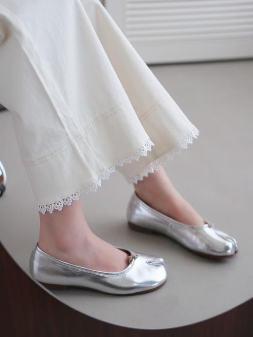 🔥没吹牛，以一己之力带动办公室买了8条❗️又软又凉快的【蕾丝九分阔腿牛仔裤】🍃弹力非常好👍，软到能劈叉 商品图8