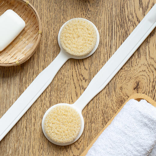 【10号清凉购直播间特价9.9】多样屋新款升级洗澡刷浴刷长柄软毛搓澡洗澡沐浴刷 商品图5