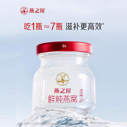 燕之屋 ·新一代鲜炖燕窝星耀款70g（周套餐） 商品图0