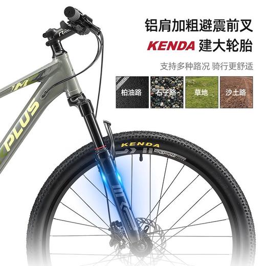 RIDERPLUS骐行家MC-160新款铝合金山地自行车油碟24速成人单车 商品图1
