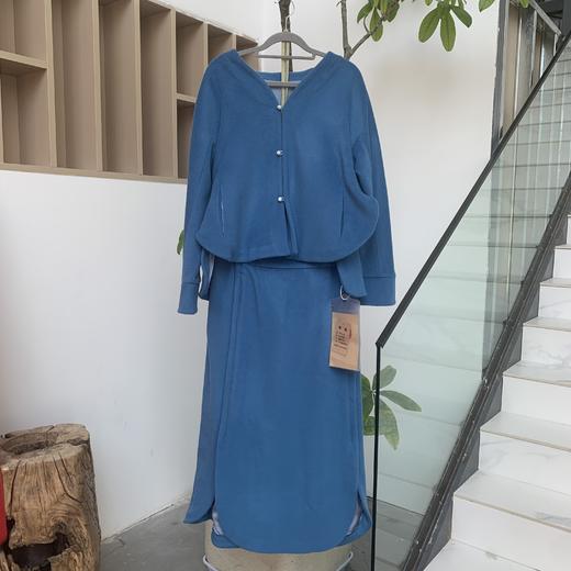 【线上专属】半裙（23806675DM-柔蓝） 商品图1