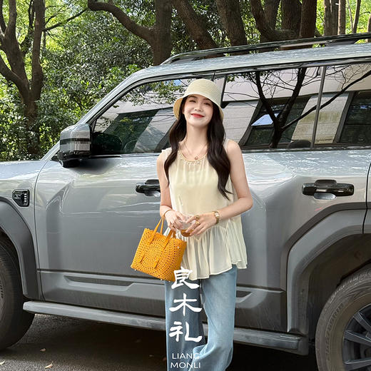 【预售7天】良木礼真丝丝绒上衣（4012） 商品图2