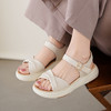 【夏季新款】西村名物2025年夏季新款舒软平底系扣运动凉鞋沙滩凉鞋T25BG20801 商品缩略图6