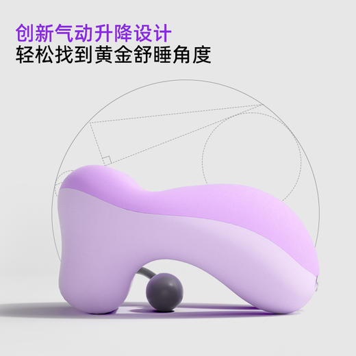 猫太子/STG气动午睡枕趴睡枕午休枕头趴枕桌上睡觉抱枕儿童成人通用枕 商品图4
