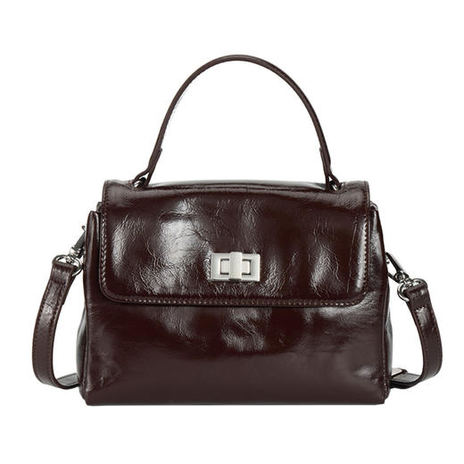 西村名物2025新款时尚通勤小方包休闲百搭单肩包韩版魅力女士斜跨包X35CA30691 商品图6