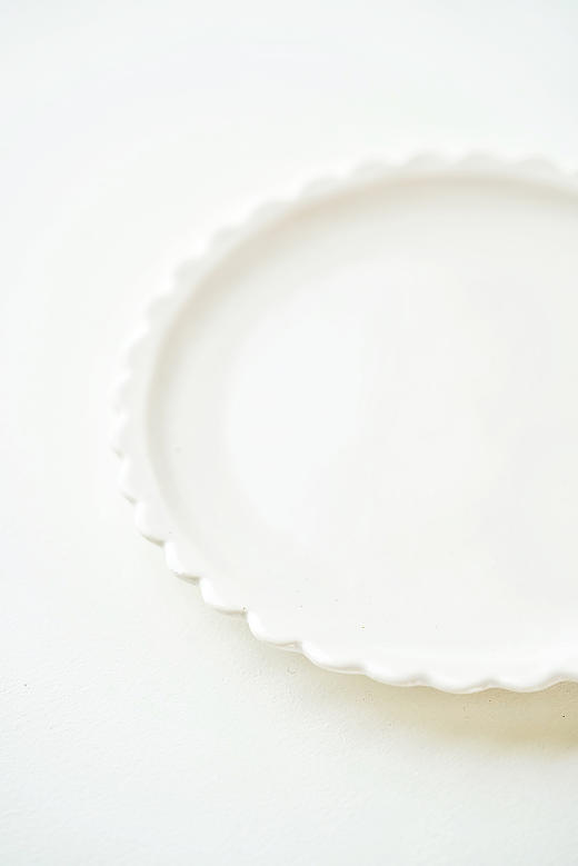 安藤雅信05白菊皿M 商品图1