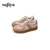 预售|Safiya/索菲娅2025秋冬美拉德复古休闲轻便时尚百搭平底德训鞋SFD3112094 商品缩略图11