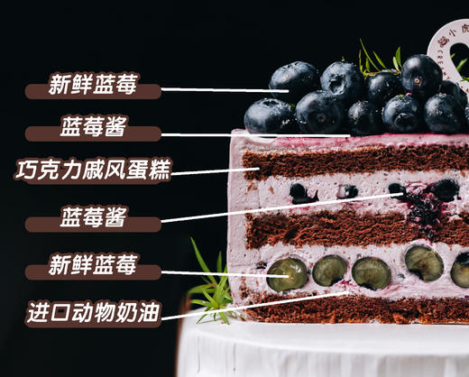 黑巧莓果多多蛋糕 商品图4