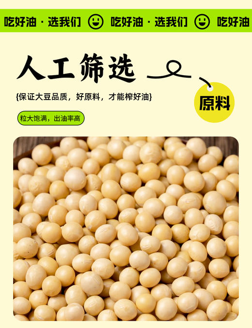 【远东非转基因大豆 冷压榨工艺 六脱工艺提纯】俄罗斯进口非转基因笨榨大豆油5L 商品图3