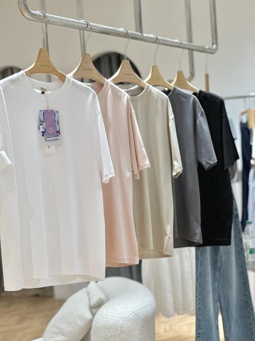 破价秒杀❗【格桑米Gesamy莱赛尔丝光棉短袖T恤】品牌直发 100%专柜正品❗丝光棉+莱赛尔天丝面料 挺阔有质感又丝滑冰爽❗ 商品图2