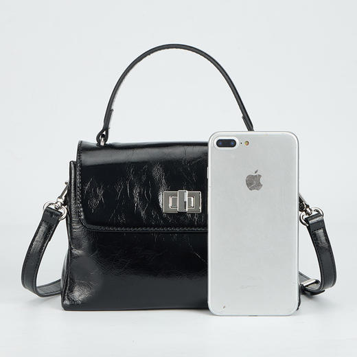 西村名物2025新款时尚通勤小方包休闲百搭单肩包韩版魅力女士斜跨包X35CA30691 商品图12