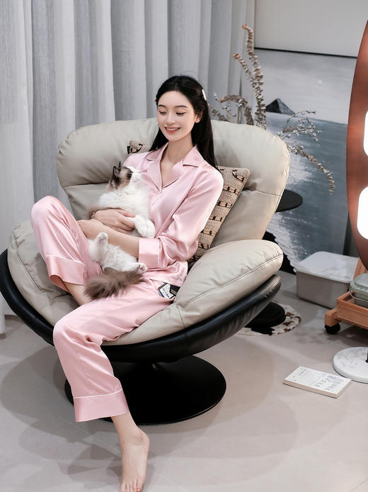 STJINGx凯喜雅| 可机洗睡衣套装-粉色[特价品] 商品图4