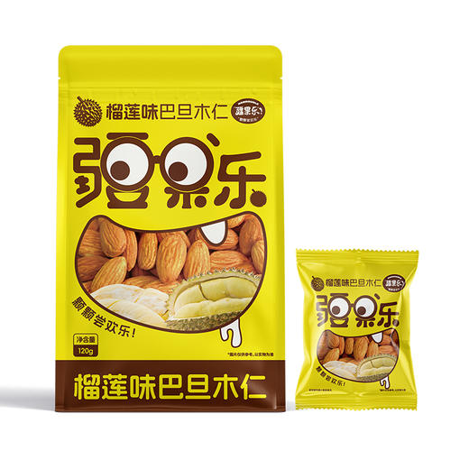 疆果乐榴莲巴旦木仁120g 商品图7