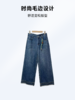 11.11直降到底！！【牛仔系】7130夏季毛边软料直筒复古水洗九分牛仔-喜出 商品缩略图3