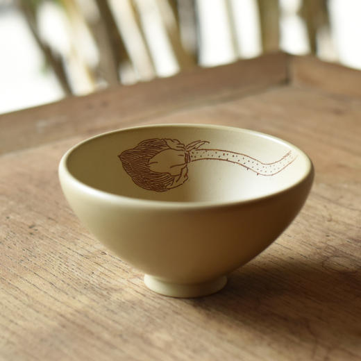 建水紫陶【 陶茶居斗笠杯】主人杯 商品图2