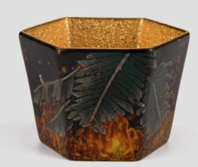 大漆六角金杯-乐风