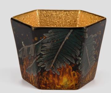 大漆六角金杯-乐风 商品图0