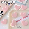 粉色爱心小夹子（10个/包） 商品缩略图0